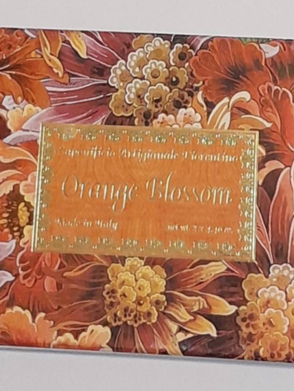 Saponificio Artigianale Fiorentino Orange Blossom Soap Gift Set – 3 Bars